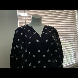 Torrid georgette top size 4